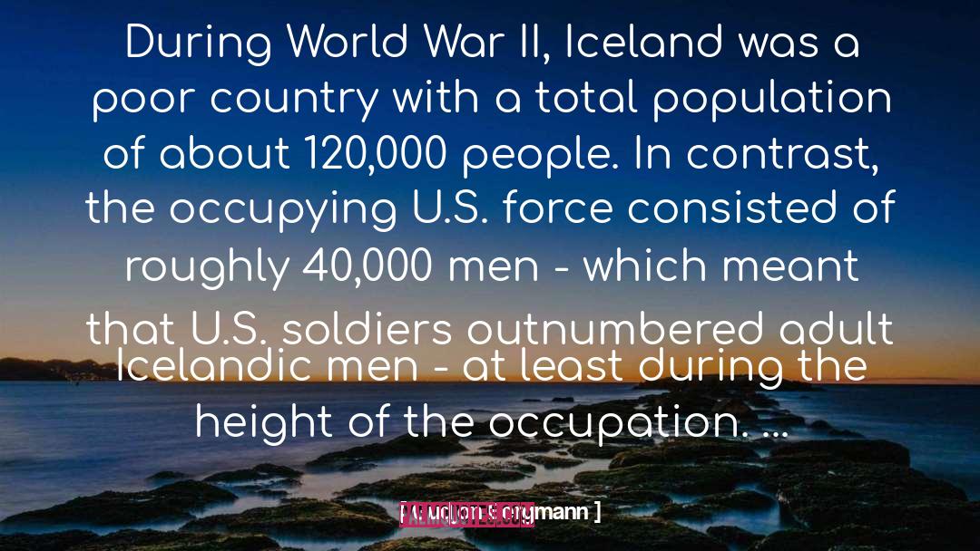 Iceland quotes by Gudjon Bergmann