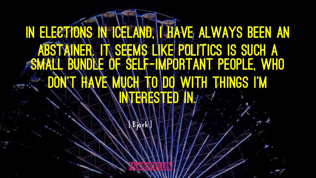 Iceland quotes by Bjork