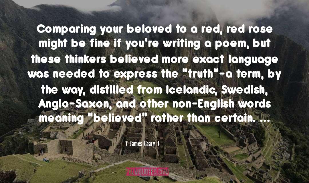 Icelandic quotes by James Geary