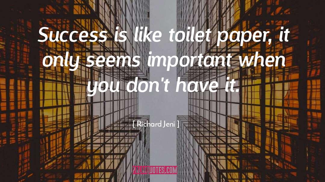 Icera Toilets quotes by Richard Jeni