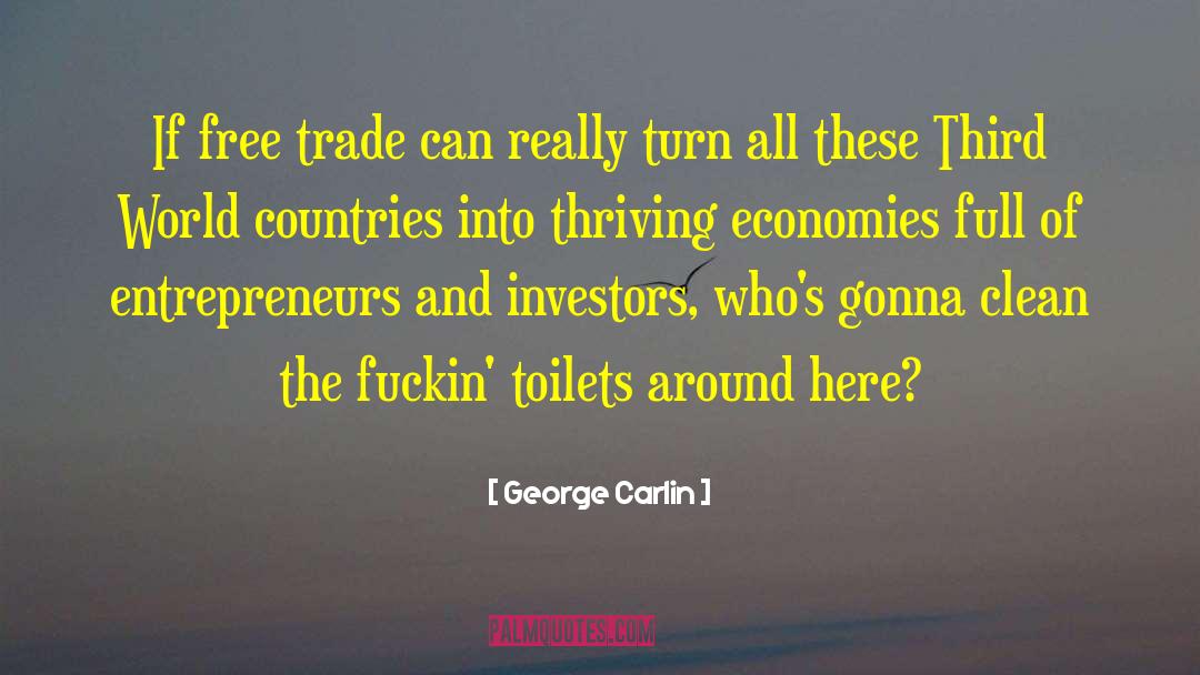 Icera Toilets quotes by George Carlin