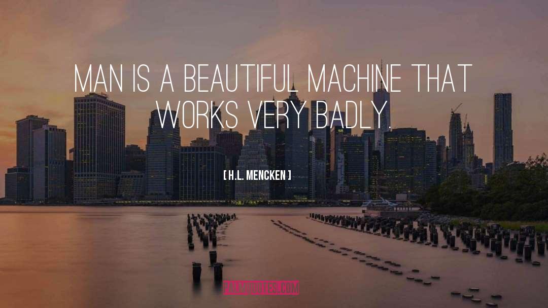 Icier Cosmetics quotes by H.L. Mencken