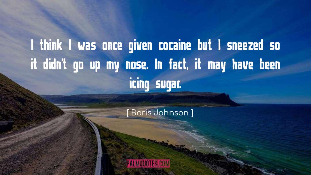 Icing Sugar quotes by Boris Johnson