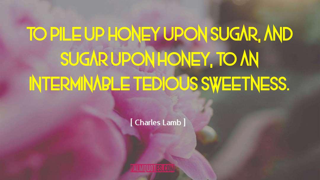 Icing Sugar quotes by Charles Lamb