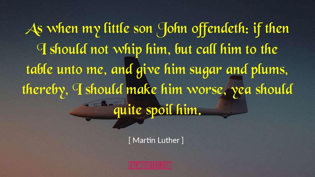 Icing Sugar quotes by Martin Luther