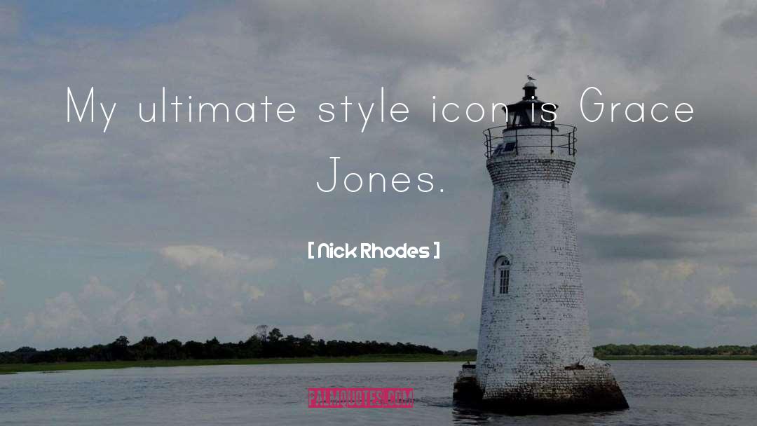 Icon quotes by Nick Rhodes