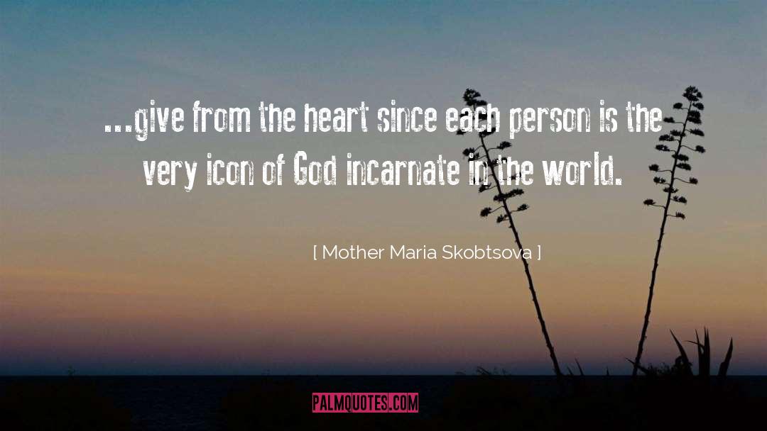Icon quotes by Mother Maria Skobtsova