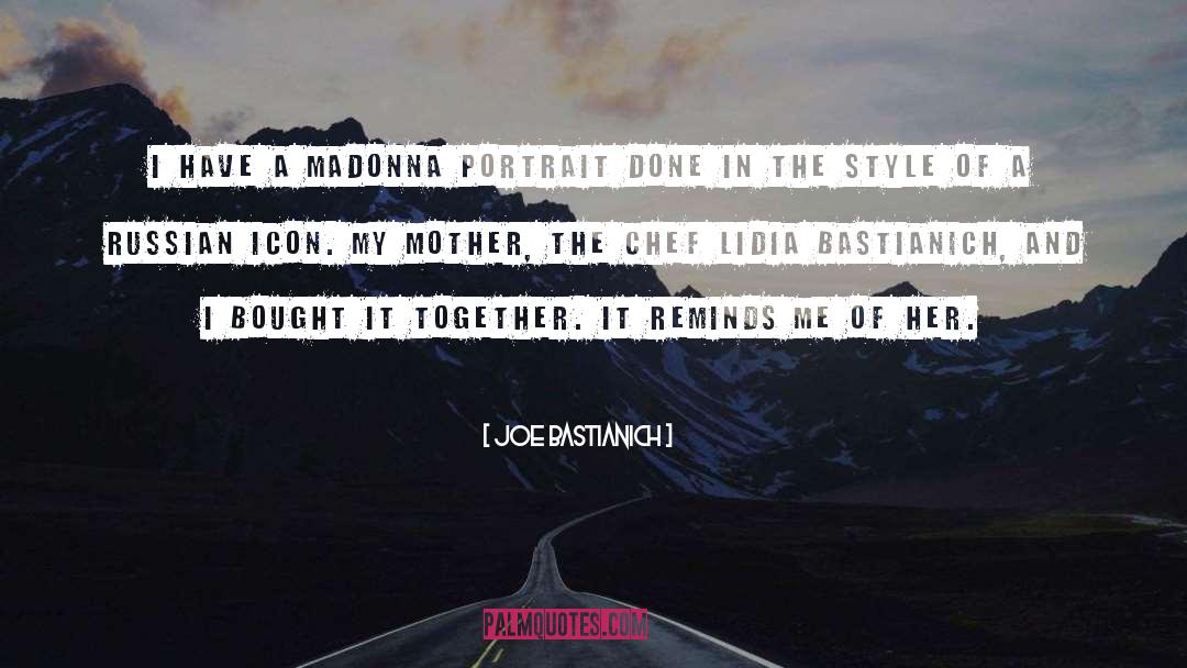 Icon quotes by Joe Bastianich