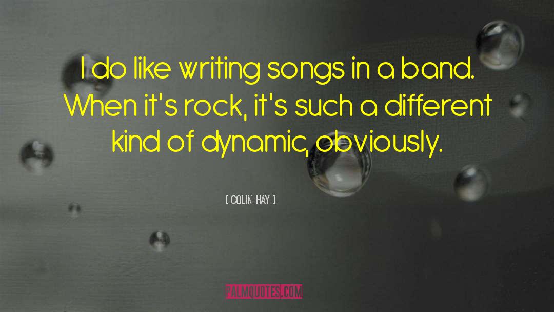 Id Songs quotes by Colin Hay