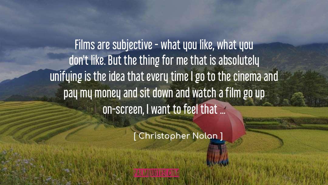 Idea Generation quotes by Christopher Nolan