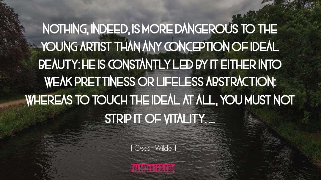 Idea Of Beauty quotes by Oscar Wilde