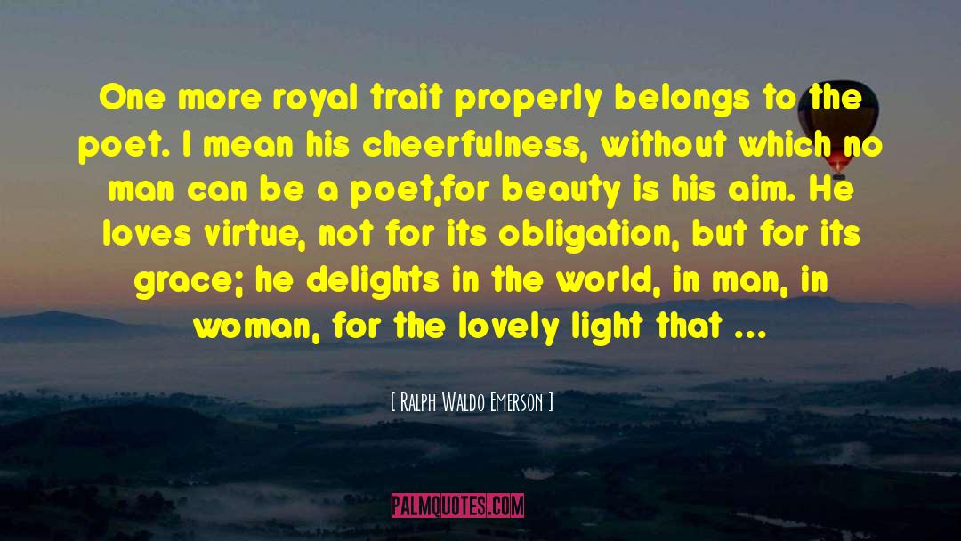 Idea Of Beauty quotes by Ralph Waldo Emerson