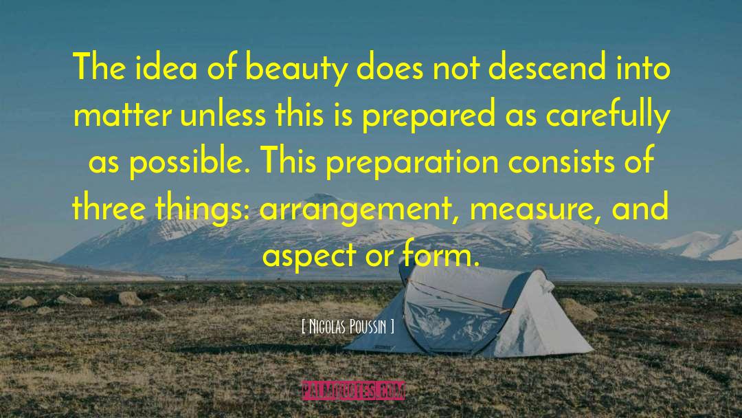 Idea Of Beauty quotes by Nicolas Poussin