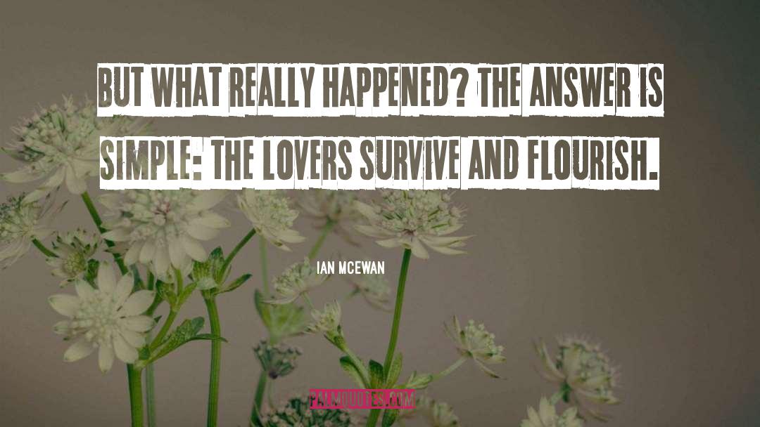Ideal Answer quotes by Ian McEwan