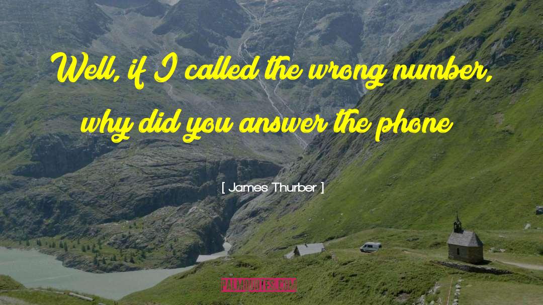Ideal Answer quotes by James Thurber