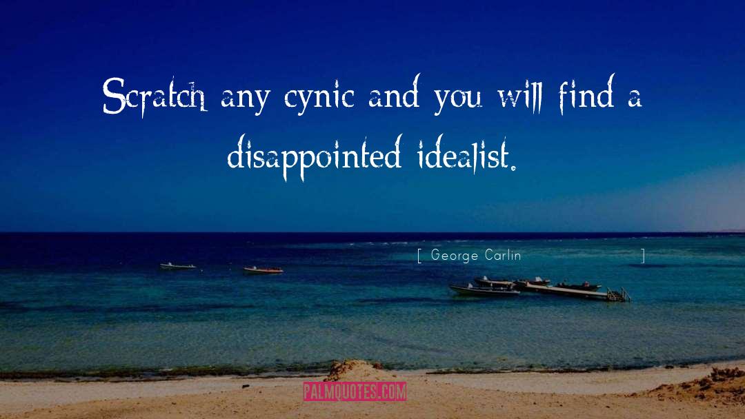 Idealist quotes by George Carlin