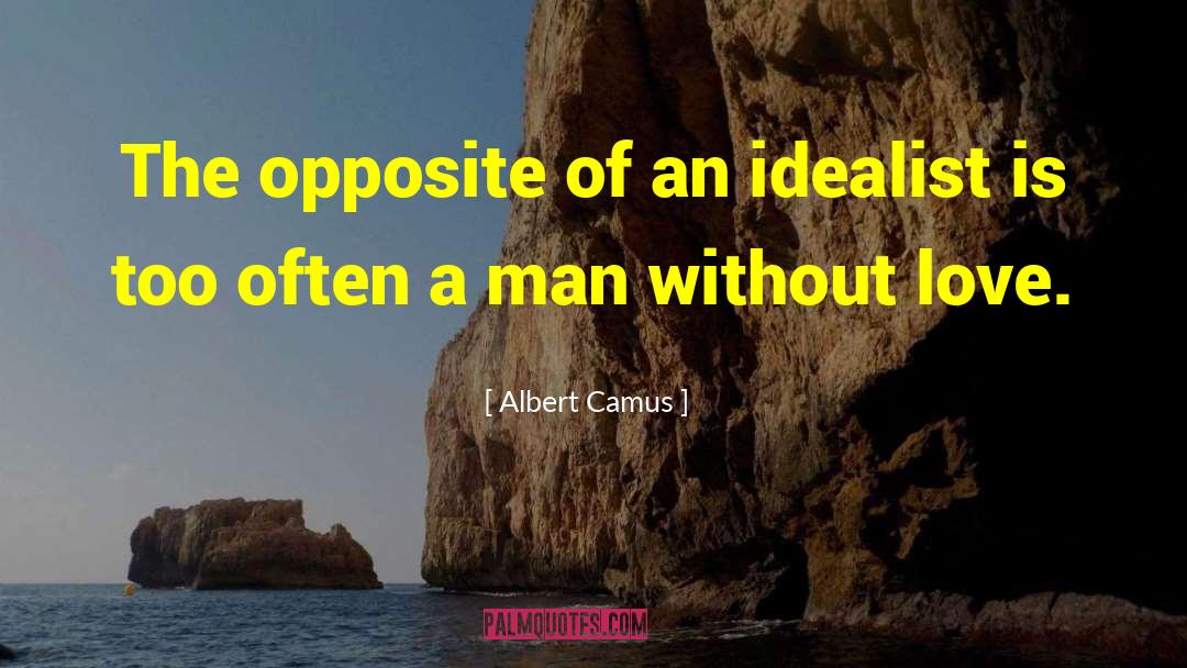 Idealist quotes by Albert Camus