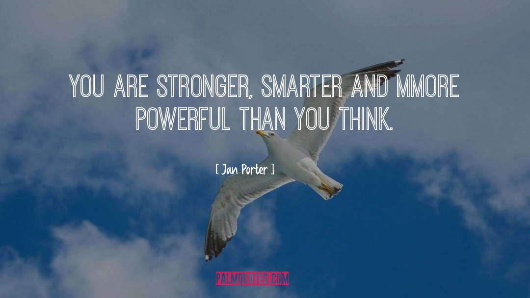 Ideas And Inspiration quotes by Jan Porter