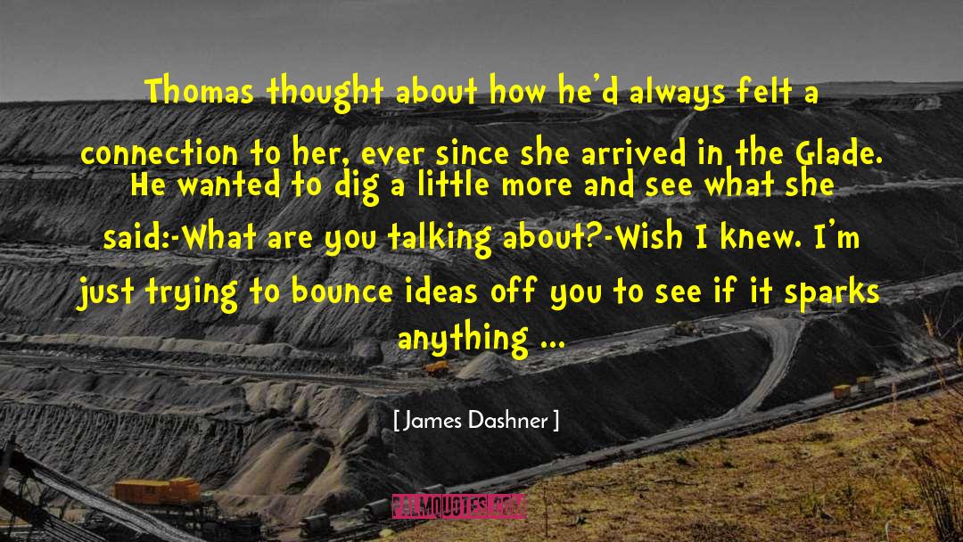 Ideas In Books quotes by James Dashner