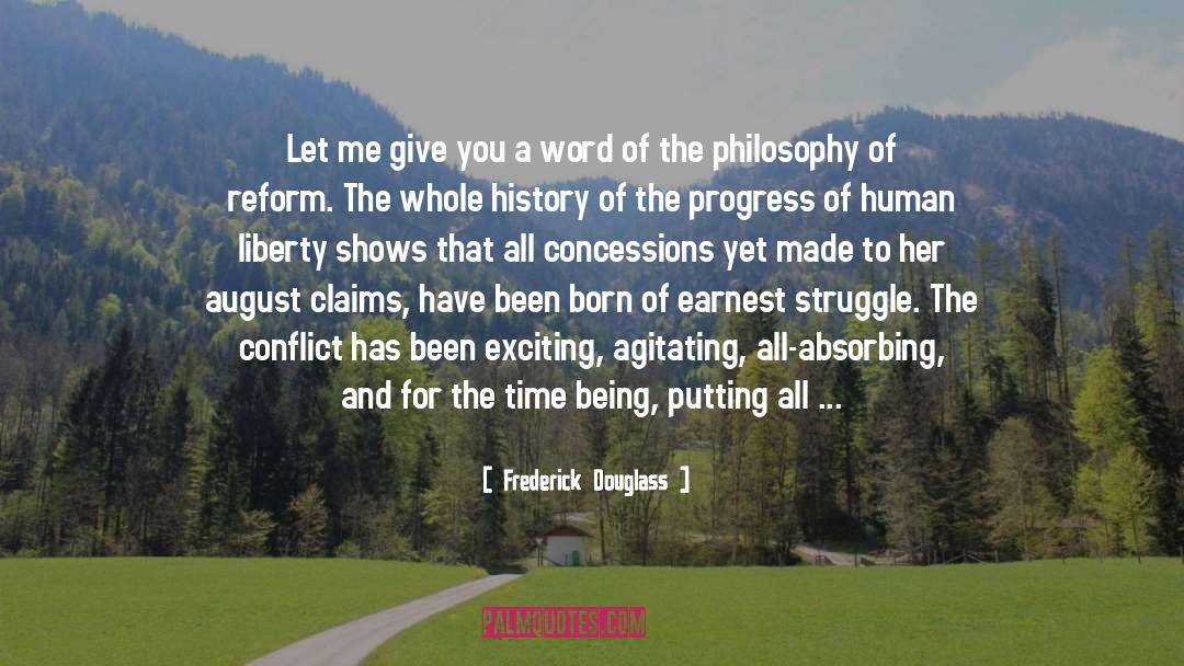 Ideas Wisdom quotes by Frederick Douglass