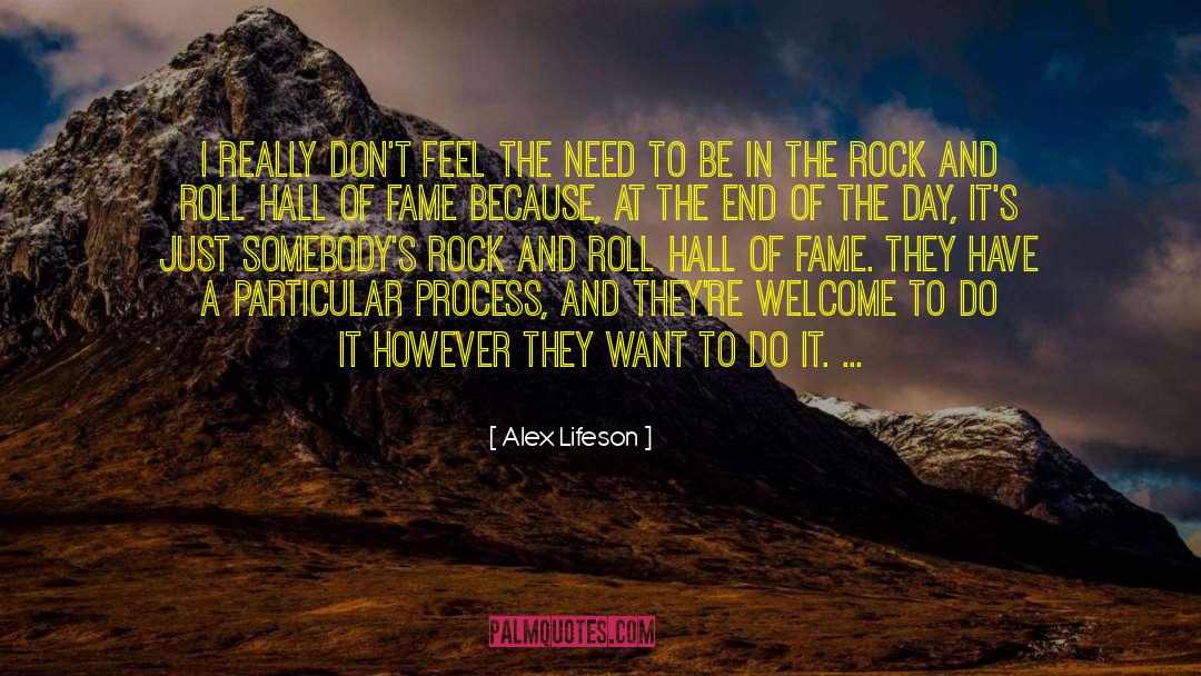 Ideating Process quotes by Alex Lifeson