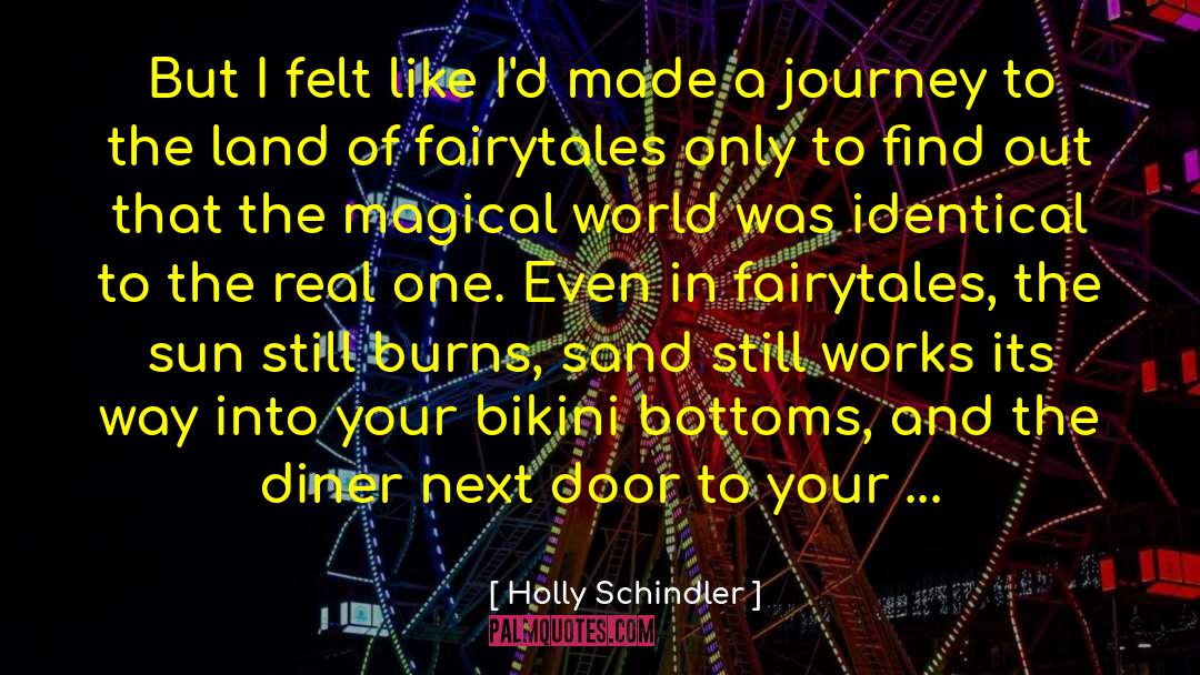 Identical quotes by Holly Schindler