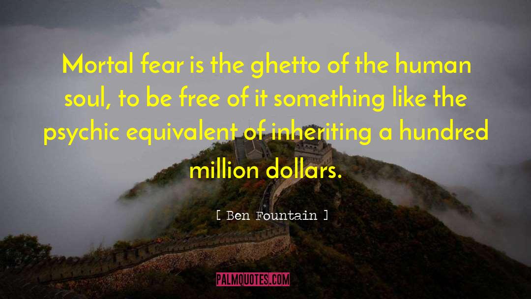 Identifying Fear quotes by Ben Fountain