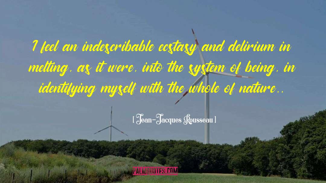 Identifying Yourself quotes by Jean-Jacques Rousseau