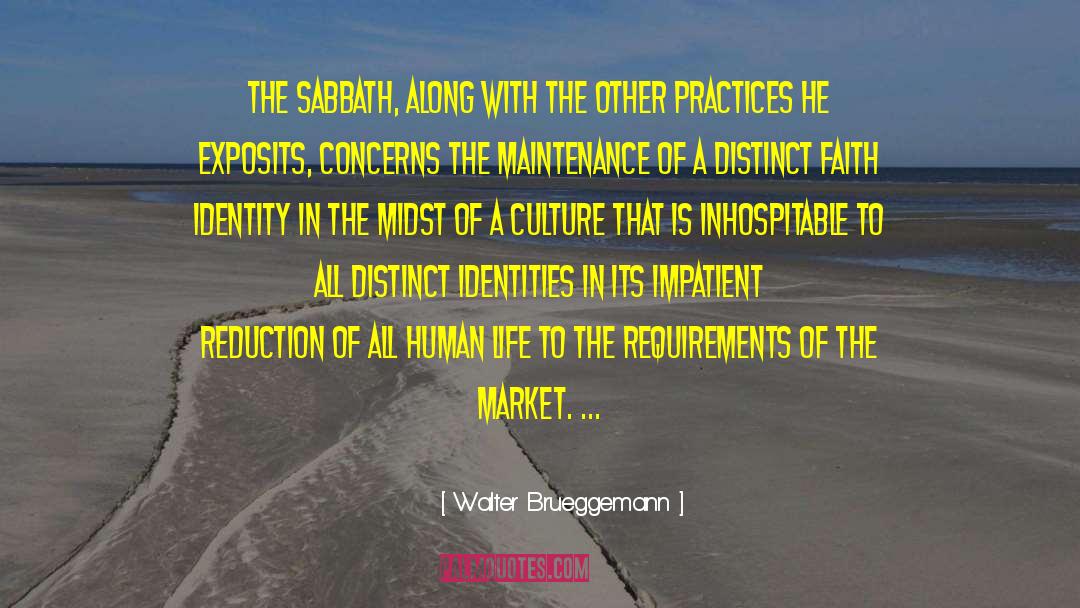 Identities quotes by Walter Brueggemann