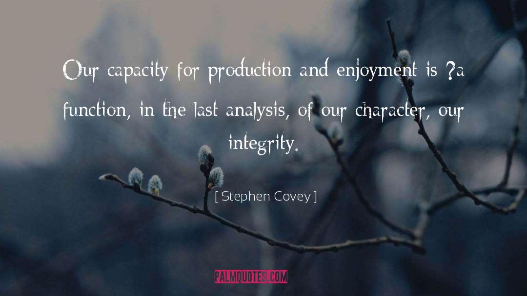 Identity Character quotes by Stephen Covey