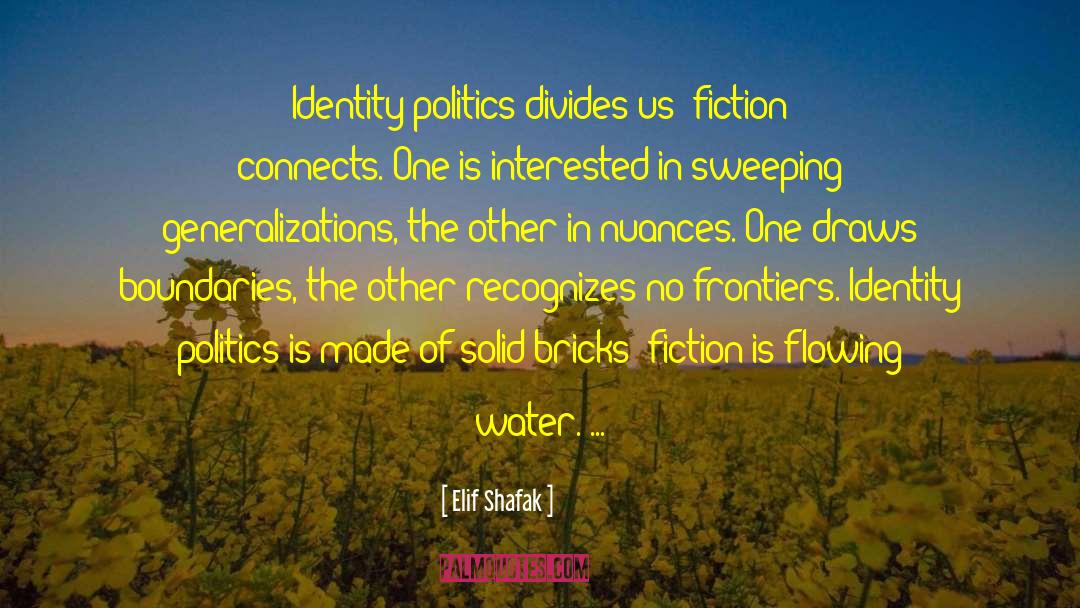 Identity Politics quotes by Elif Shafak