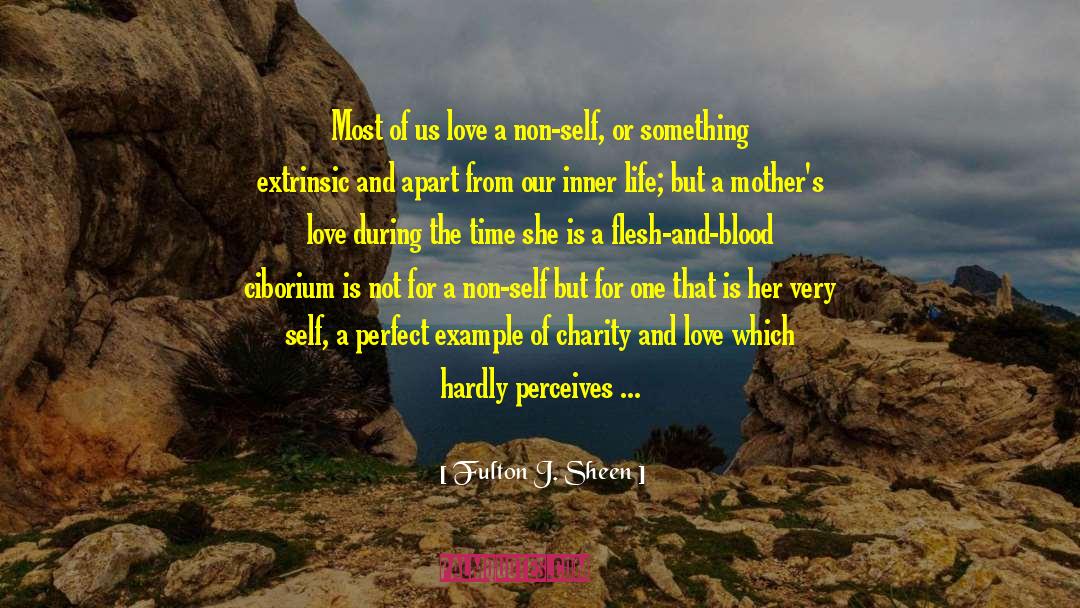 Identity Self God Love quotes by Fulton J. Sheen