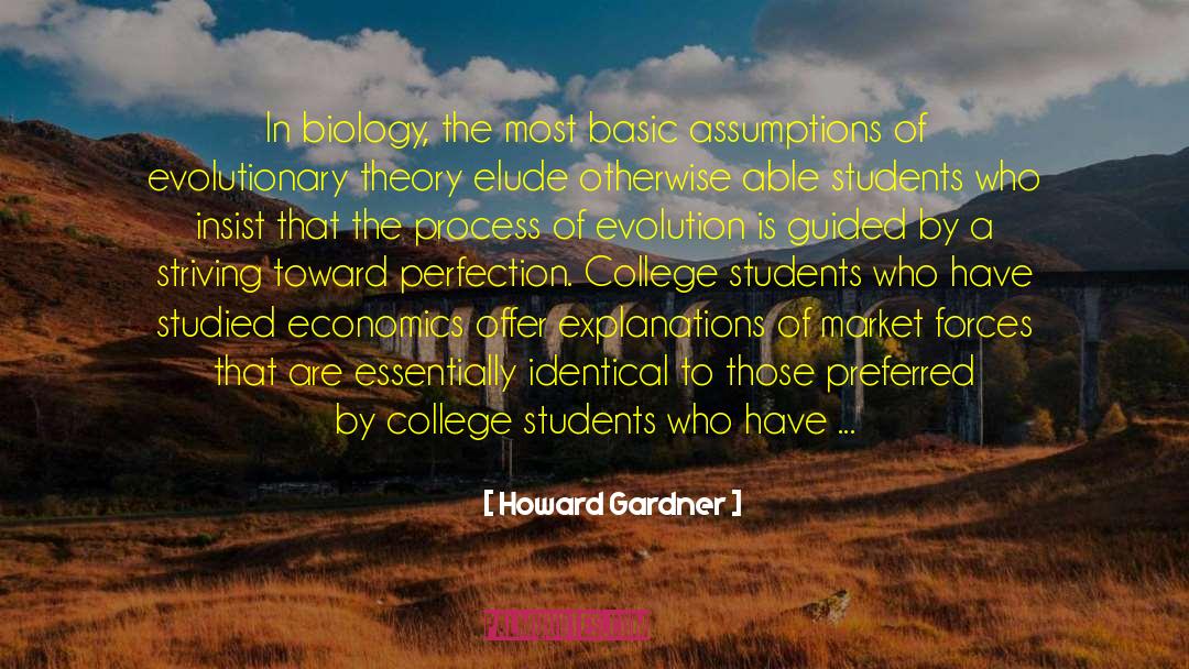 Identity Theory Interview quotes by Howard Gardner