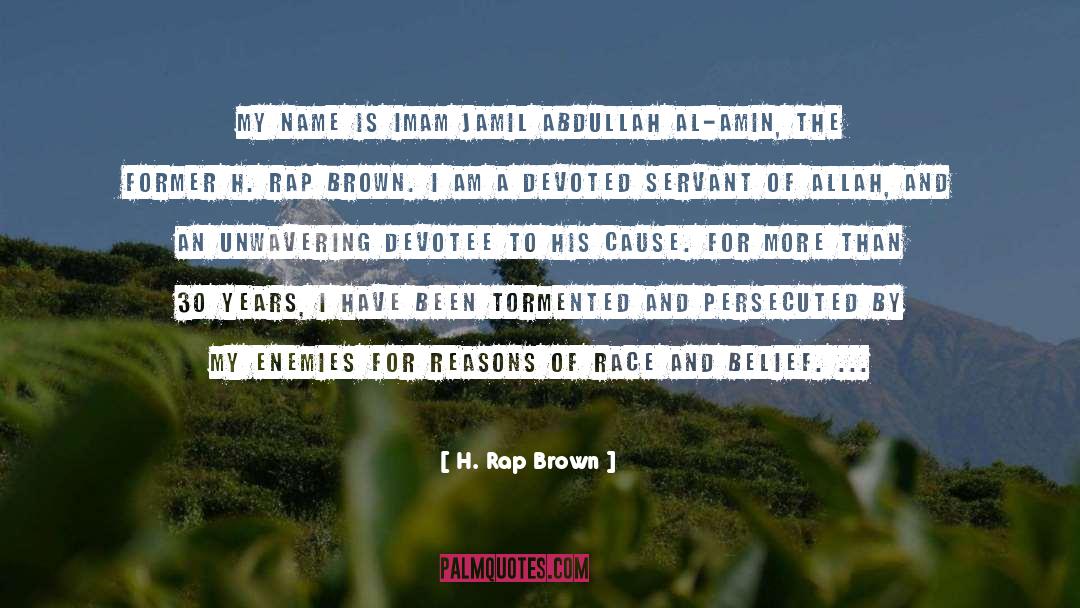 Idi Amin quotes by H. Rap Brown
