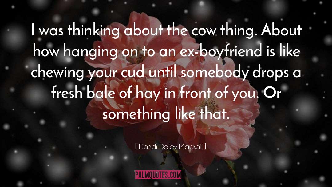 Idiot Ex Boyfriends quotes by Dandi Daley Mackall