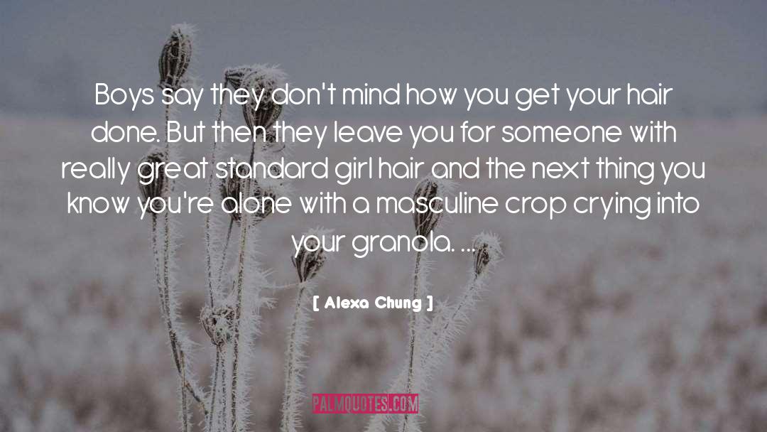 Idiot Ex Boyfriends quotes by Alexa Chung