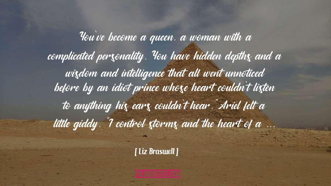 Idiot Heart Listen Love quotes by Liz Braswell
