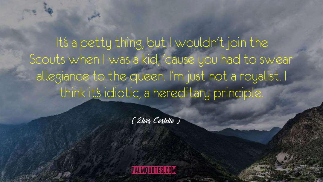 Idiotic quotes by Elvis Costello