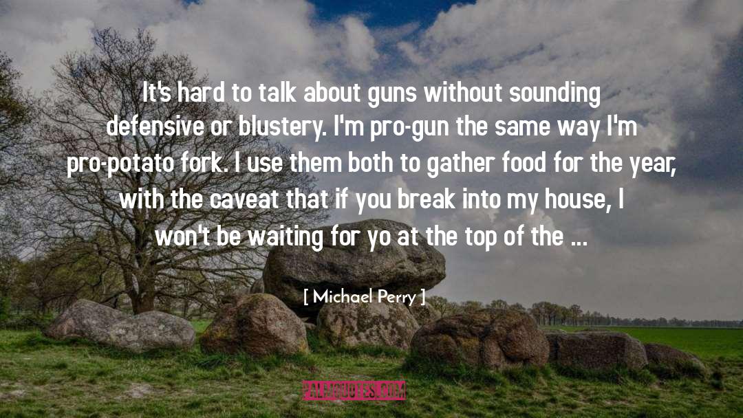 Idiots With Guns quotes by Michael Perry