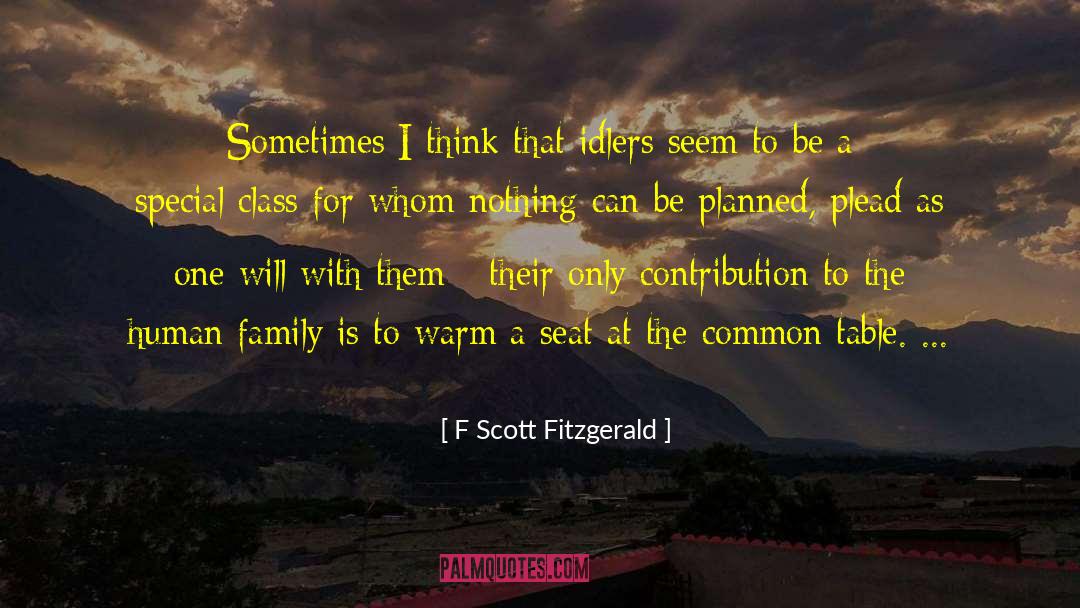 Idle Talk quotes by F Scott Fitzgerald