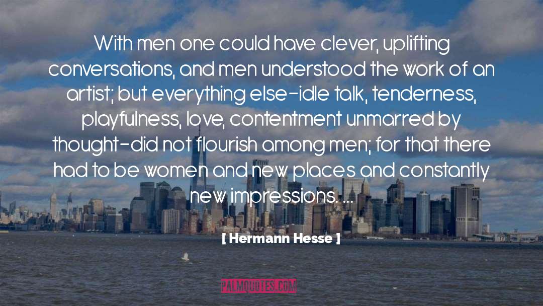 Idle Talk quotes by Hermann Hesse