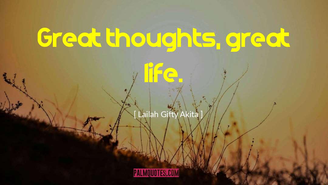 Idle Thoughts quotes by Lailah Gifty Akita