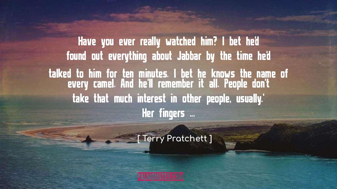 Idly quotes by Terry Pratchett