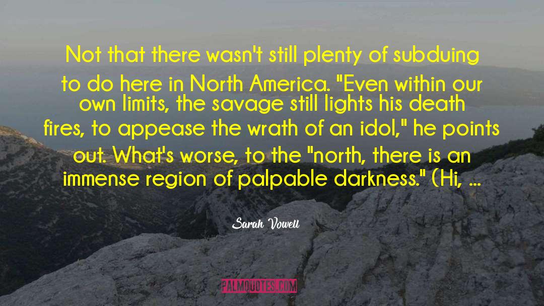 Idol quotes by Sarah Vowell