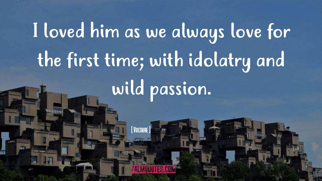 Idolatry Definition quotes by Voltaire