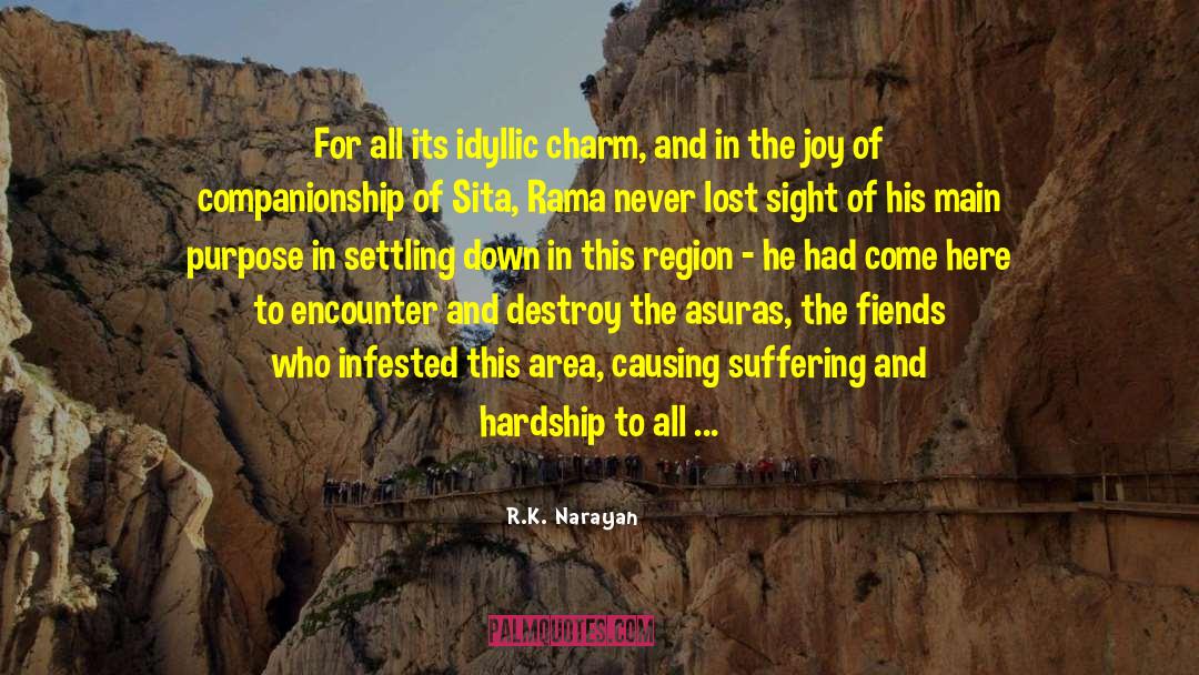 Idyllic quotes by R.K. Narayan