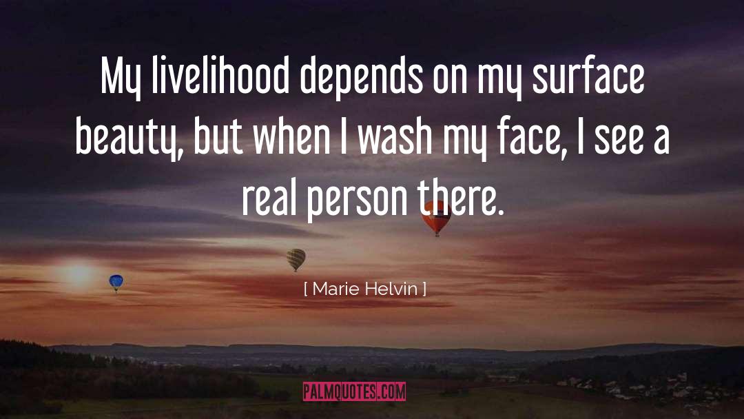 Iesha Marie quotes by Marie Helvin