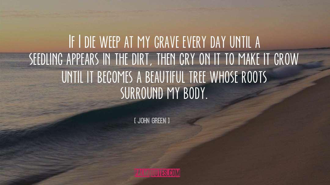 If I Die quotes by John Green