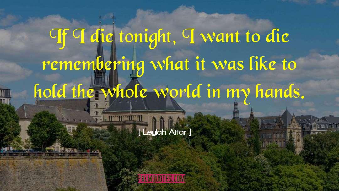 If I Die quotes by Leylah Attar