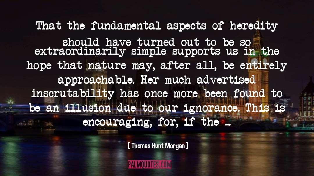 If Ignorance Is Bliss quotes by Thomas Hunt Morgan